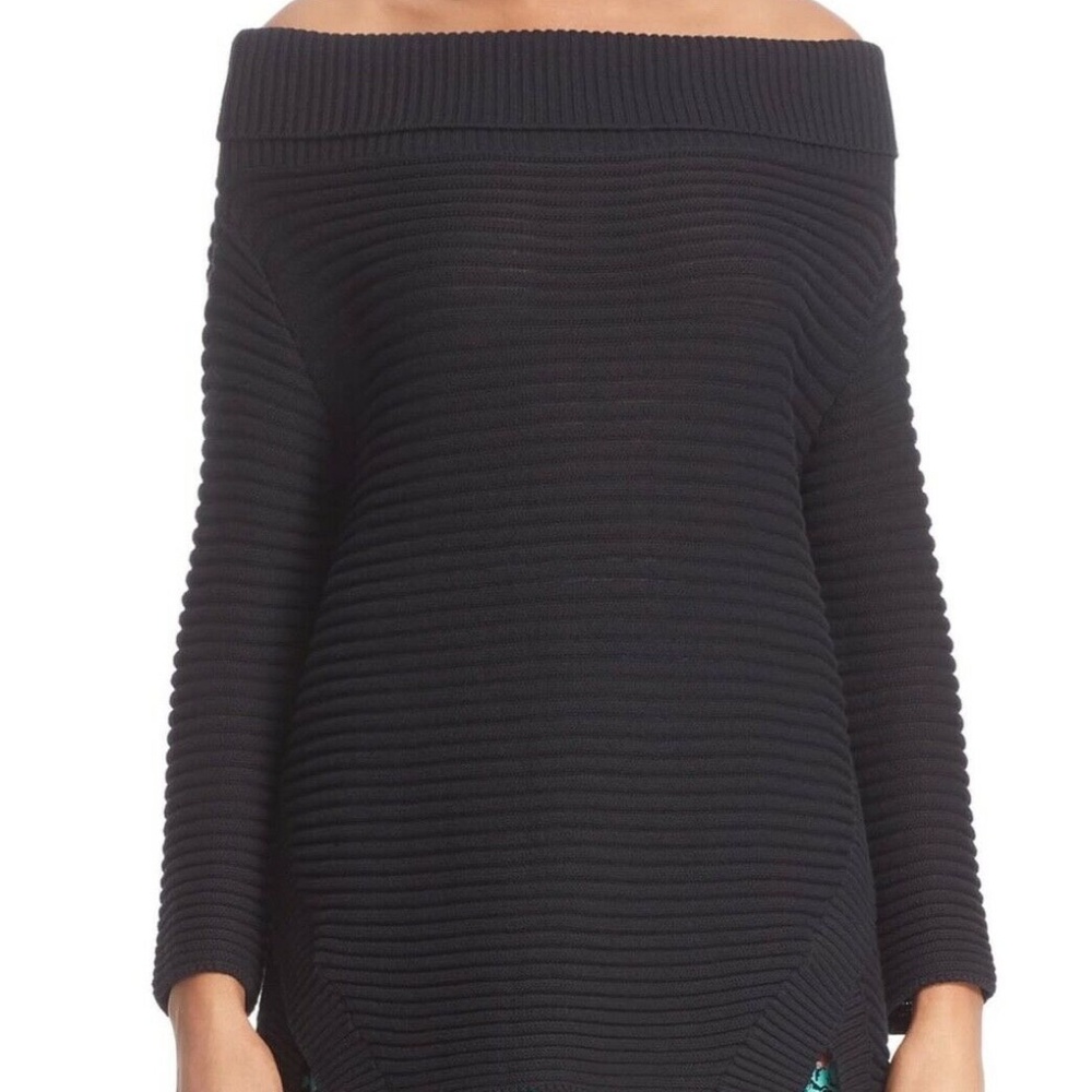 NWT FUZZI Off The Shoulder Sweater XS